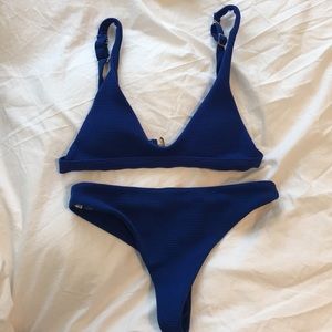 Zaful royal blue bikini